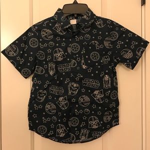 Boys Gymboree Star Wars Shirt- Size 5/6